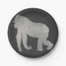 Search for gorilla paper plates Monkey