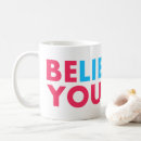 Search for self belief mugs Believe in yourself