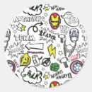 Search for avengers symbol stickers Marvel comics