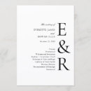 Search for order of events wedding programs Minimalist