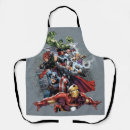 Search for black in america aprons Iron man