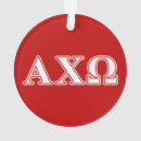 Recherche de symbole grec ornements Alpha chi omega