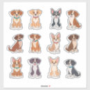 Recherche de bassets autocollants Animaux