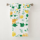 Search for green and yellow bath towels For her