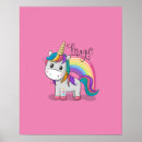 Search for unicorn birthday posters Pink