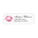Search for lipstick return address labels Cute