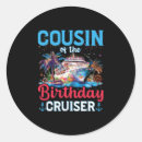 Search for funny cousin stickers Vintage