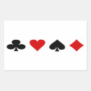 Search for heart spade diamond club stickers Poker