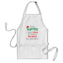 Search for naughty aprons Santa
