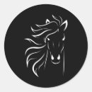 Search for running race stickers Horse