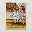 Search for vintage halloween illustration postcards Victorian