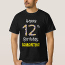 Recherche de numéro 12 tshirts 12e anniversaire