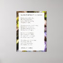Search for poem canvas prints Poetry