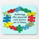 Search for puzzles mousepads Autism