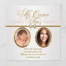 Search for pretty quinceanera invitations Gold