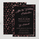 Search for bubbles wedding invitations Black