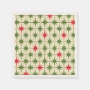 Search for mid century modern christmas napkins Vintage