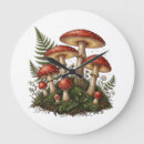 Search for mushroom clocks Red