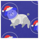 Search for dog christmas fabric Puppy