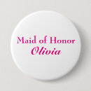 Recherche de bridal party buttons Pink