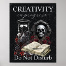 Search for do not disturb posters Skull