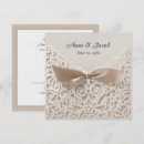 Search for satin bow invitations Lace