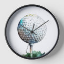 Recherche de balle golf horloges Décoration intérieure