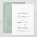 Search for classic christening invitations Minimalist