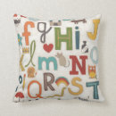 Search for alphabet pillows Children