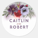 Search for silver and purple wedding stickers Floral