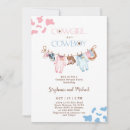 Search for boots or bows gender reveal invitations He or she