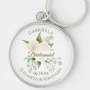 Search for wedding roses keychains Bridesmaid
