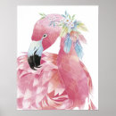 Search for pretty flamingo posters Tropical
