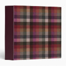 Search for checkered binders Tartan