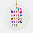 Search for alphabet ornaments Kids