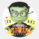 Search for frankenstein stickers Halloween