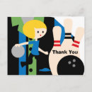 Search for bowling thank you cards Boys