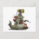 Search for cartoon alligator postcards Animal