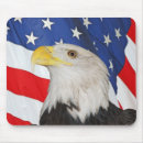Search for bald eagle mousepads Flag