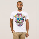 Recherche de crâne décoré tshirts Halloween