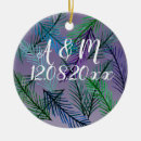 Search for save the date ornaments Purple