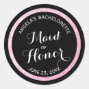 Search for honours stickers Maid of honor
