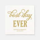 Search for best day ever napkins Modern