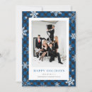 Search for blue snowflake business holiday cards Corporate