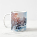 Search for snowy scene mugs Nature