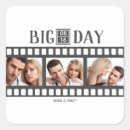 Search for fun wedding stickers White