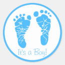 Search for blue footprints stickers Cute