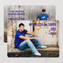 Search for grunge graduation invitations Boy