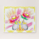 Recherche de bun puzzles Floral