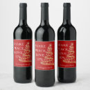 Search for peace love wine labels Typography